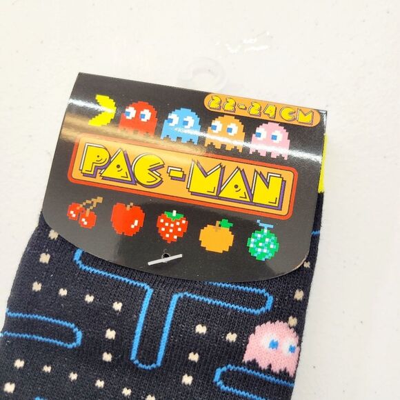 2/$20 Brand New Japan Bandai Pac Man Socks - Picture 2 of 6